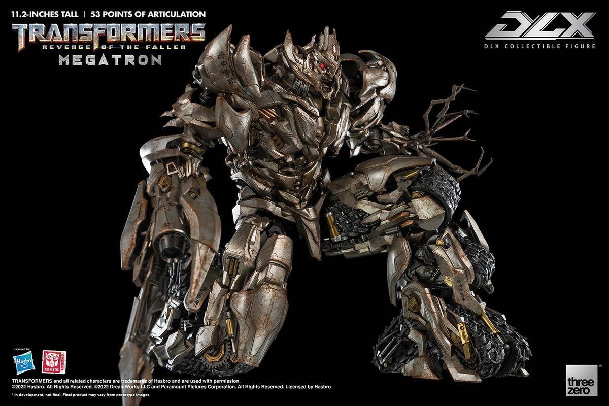 Transformers: Revenge of the fallen DLX Megatron THREE ZERO