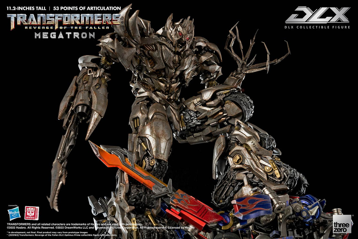 Transformers: Revenge of the fallen DLX Megatron THREE ZERO