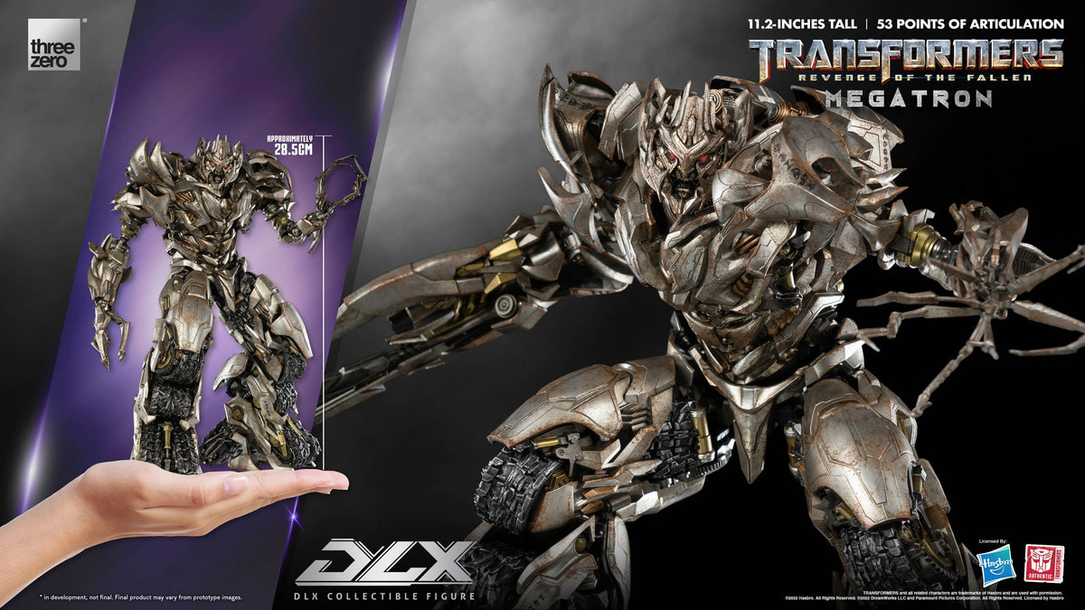 Transformers: Revenge of the fallen DLX Megatron THREE ZERO
