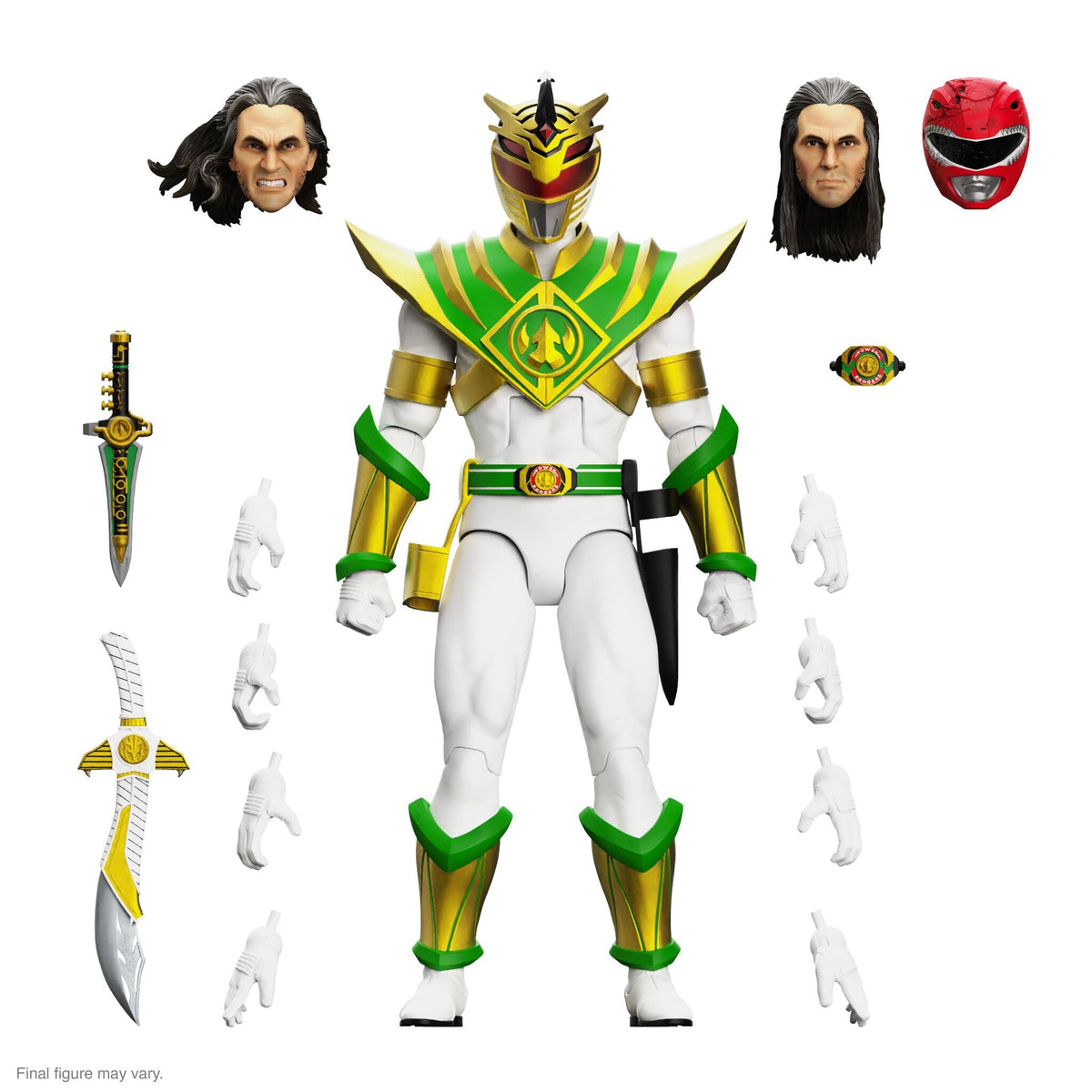 Mighty Morphin Power Rangers Lord Drakkon ULTIMATES! Super 7
