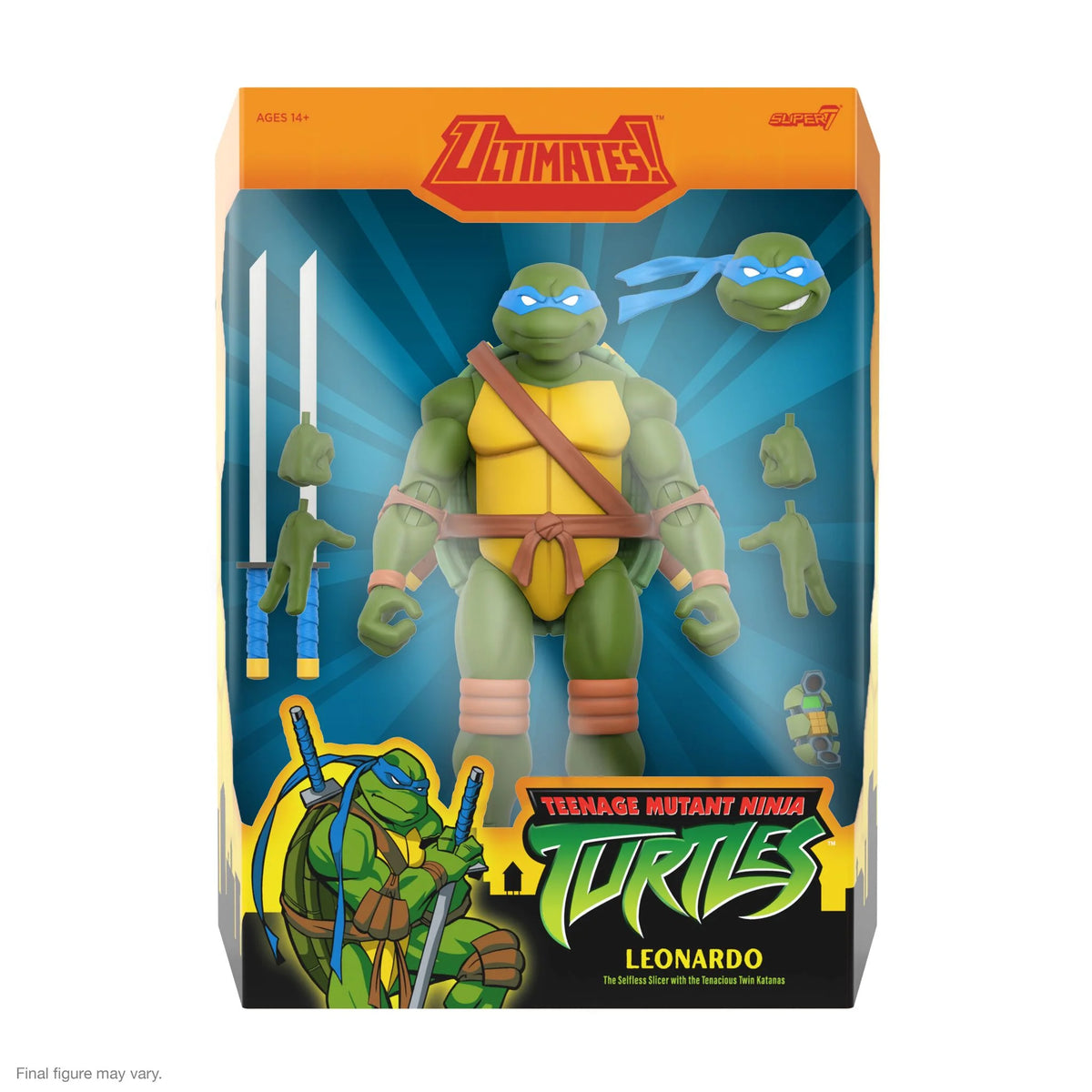 [Preventa] Teenage Mutant Ninja Turtles Ultimates Wave 12 Leonardo Super 7
