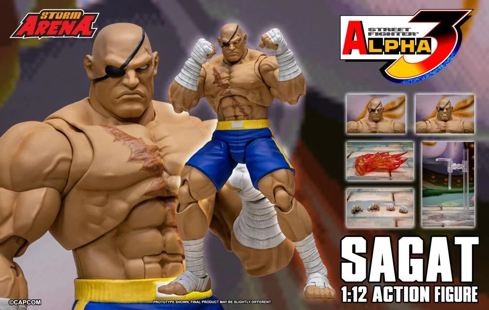 [Preventa] Street Fighter Alpha 3 Storm Arena Sagat Storm Collectibles