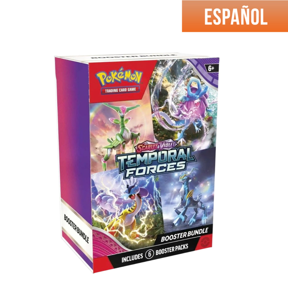 BOOSTER BUNDLE POKÉMON TCG: FUERZAS TEMPORALES ESPAÑOL