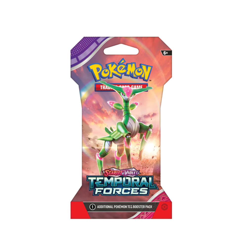 SLEEVED BOOSTER POKEMON TCG: TEMPORAL FORCES INGLÉS/ESPAÑOL