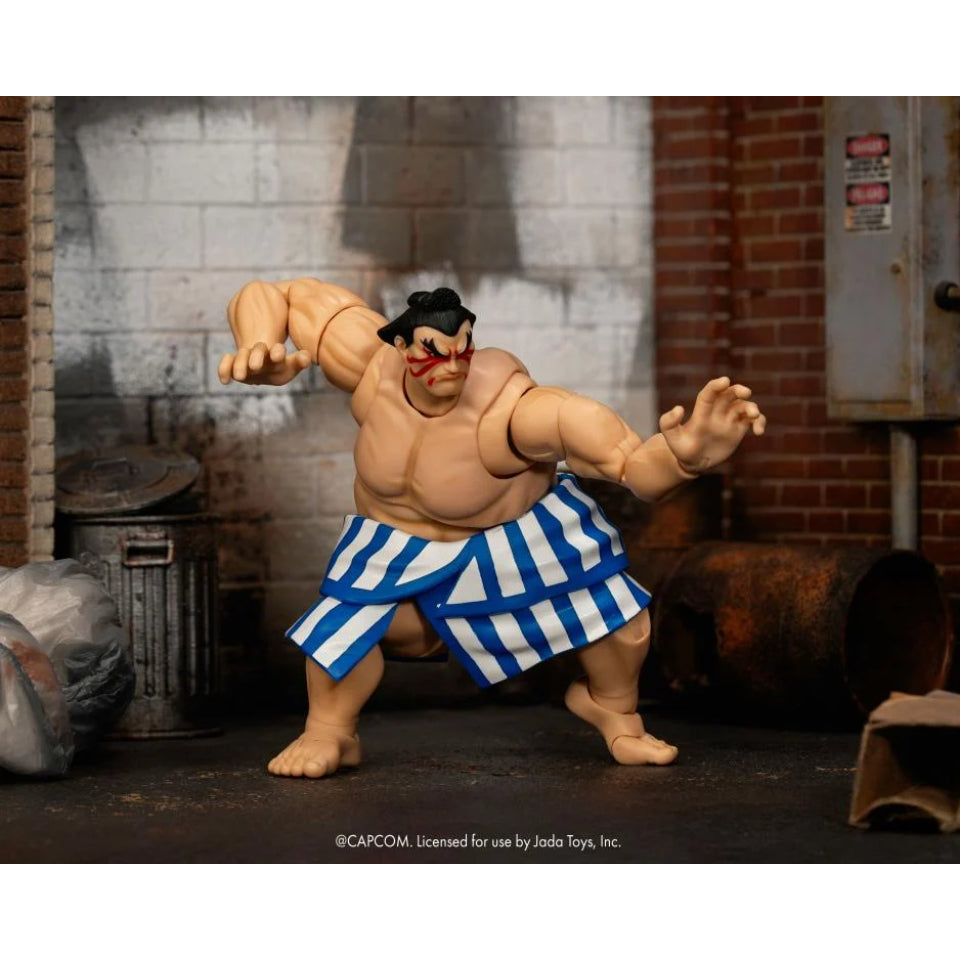 [Preventa] Ultra Street Fighter II: The Final Challengers E. Honda (Deluxe Ver.) Jada Toys