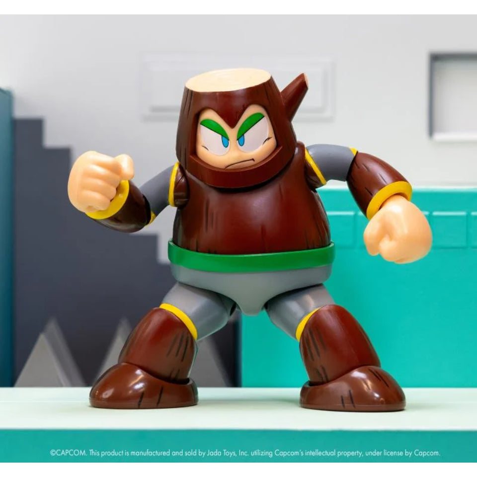 [Preventa] Mega Man Wood Man Deluxe 1/12 Scale Action Figure Jada Toys