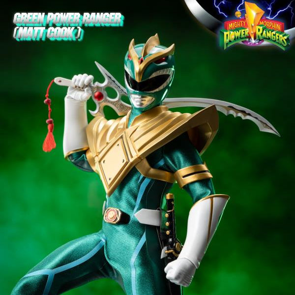 Mighty Morphin Power Rangers Green Ranger Matt Cook THREE ZERO