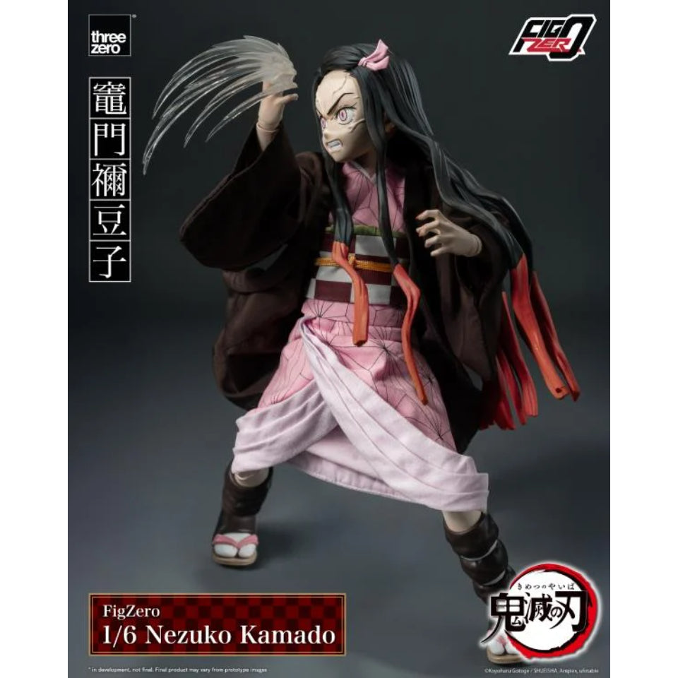 [Preventa] Demon Slayer: Kimetsu No Yaiba Nezuko Kamado Three Zero Action Figure