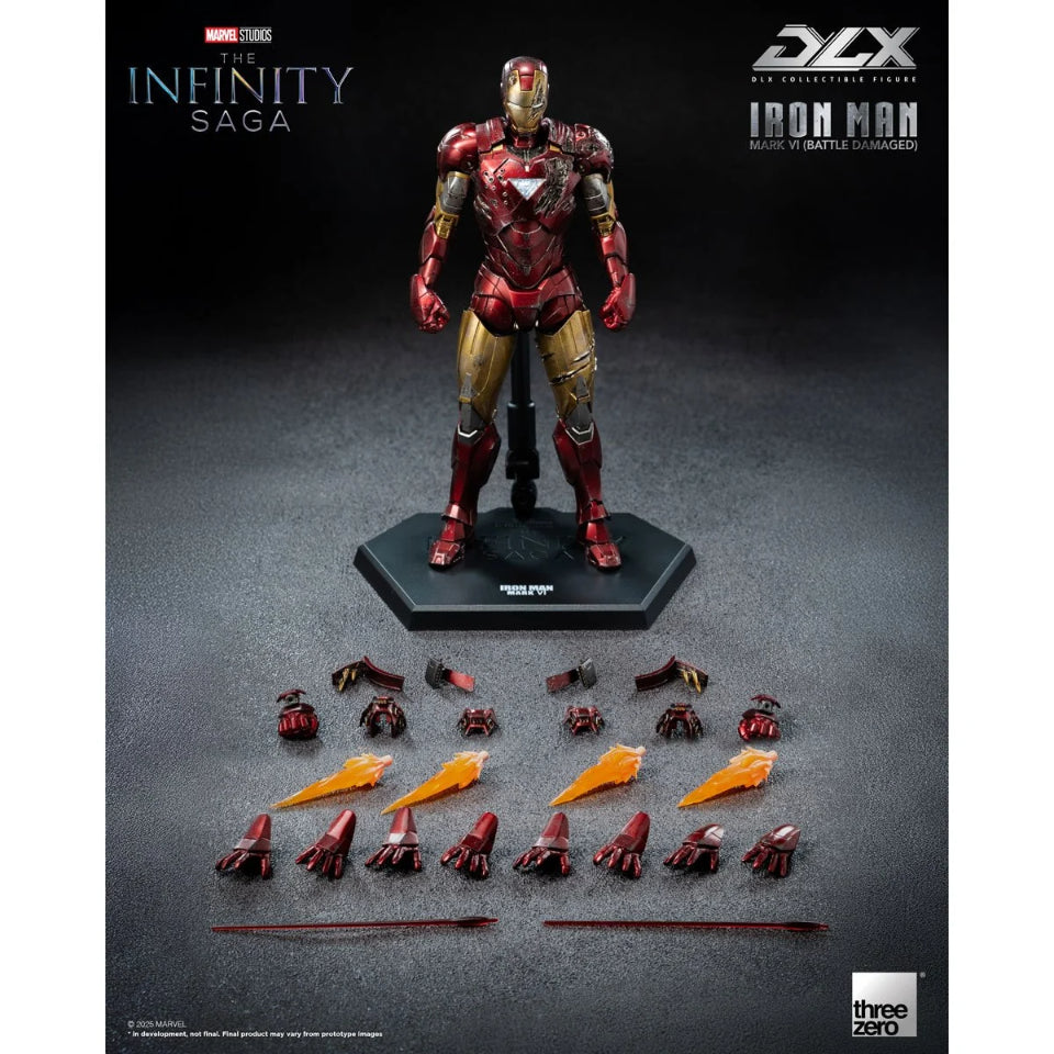 [Preventa] The Infinity Saga Iron Man Mark 6 Battle Damaged DLX Action Figure