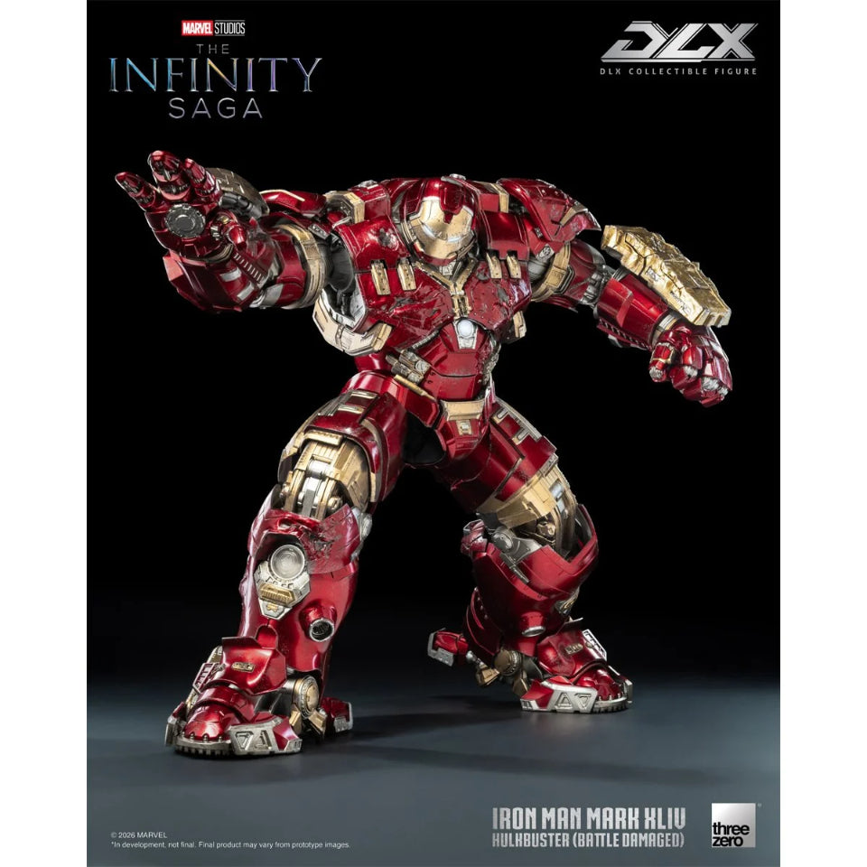 [Preventa]  Marvel Studios: The Infinity Saga Iron Man Mark 44 Hulkbuster Battle Damaged DLX Threezero