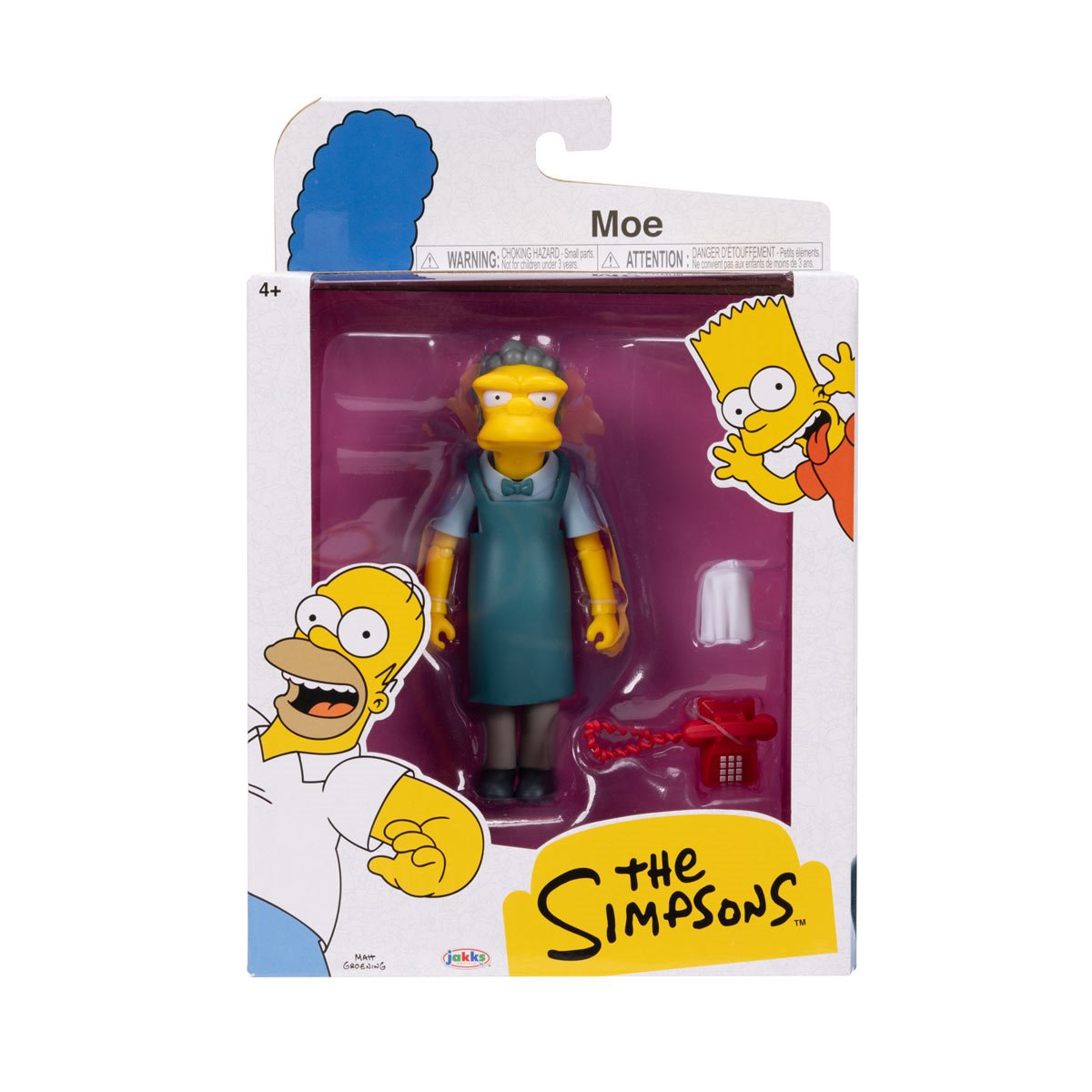 The Simpsons Moe Jakks Pacific