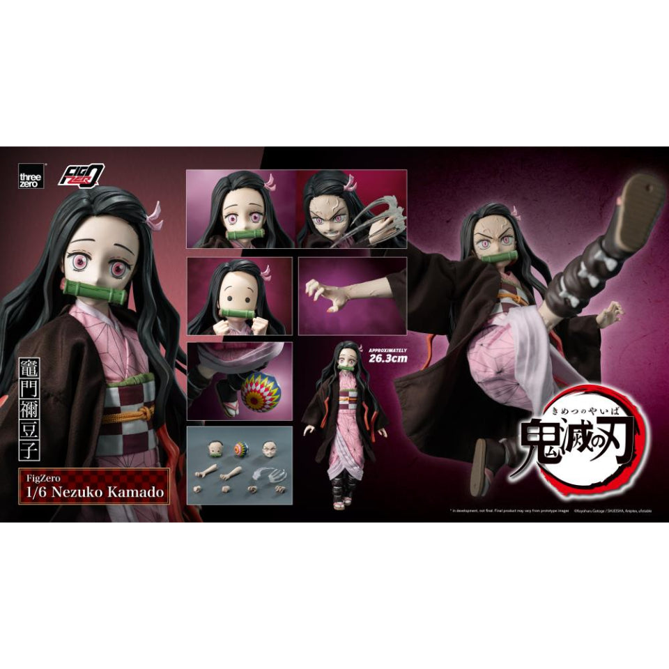 [Preventa] Demon Slayer: Kimetsu No Yaiba Nezuko Kamado Three Zero Action Figure