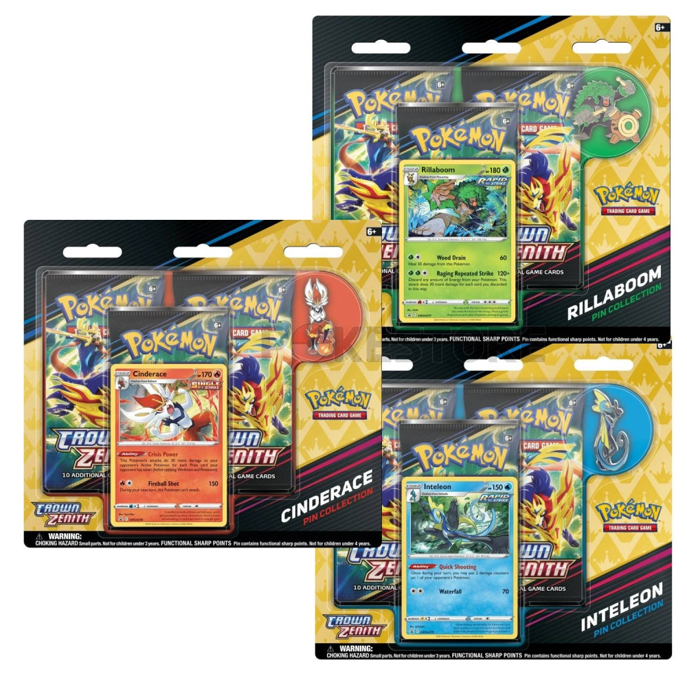 Pokemon Crown Zenith Colección de pines Crown Zenith (Español)