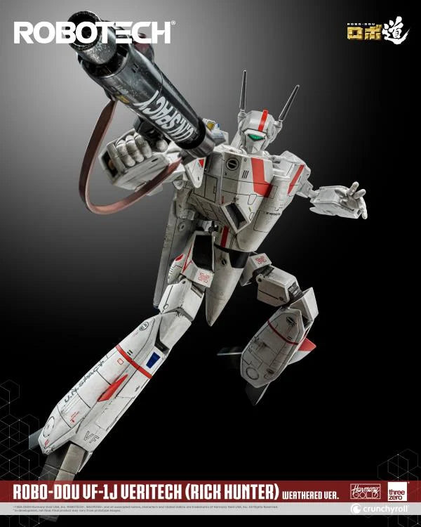 Robotech ROBO-DOU VF-1J Veritech (Rick Hunter Weathered Ver.) Exclusive Edition Three Zero