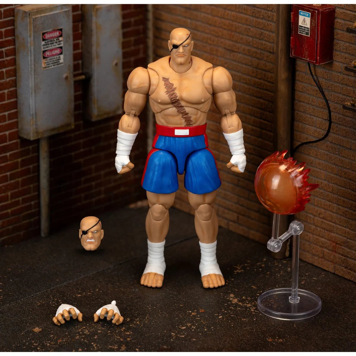 Ultra Street Fighter II Sagat Jada Toys