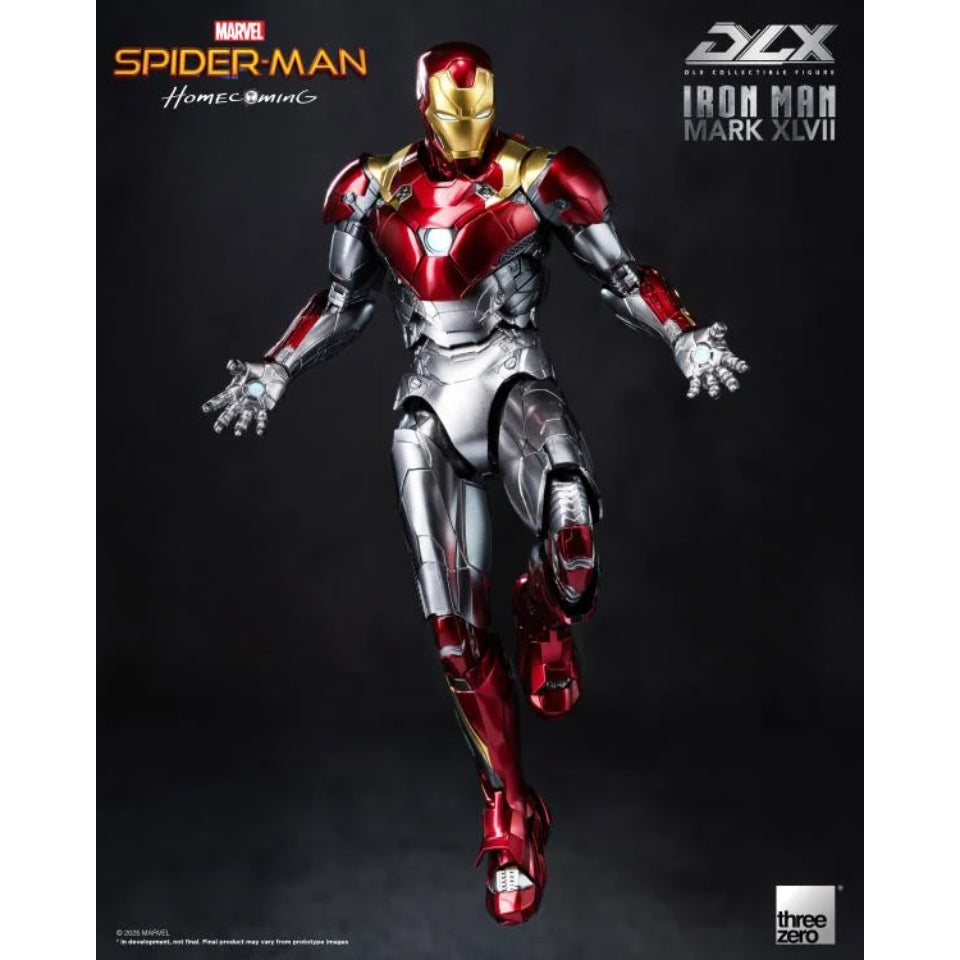 [Preventa]  Spider-Man: Homecoming Iron Man Mark 47 DLX Action Figure Three Zero