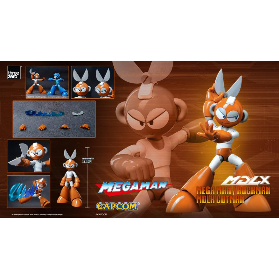 [Preventa] Mega Man MDLX Cut Man Action Figure THREE ZERO