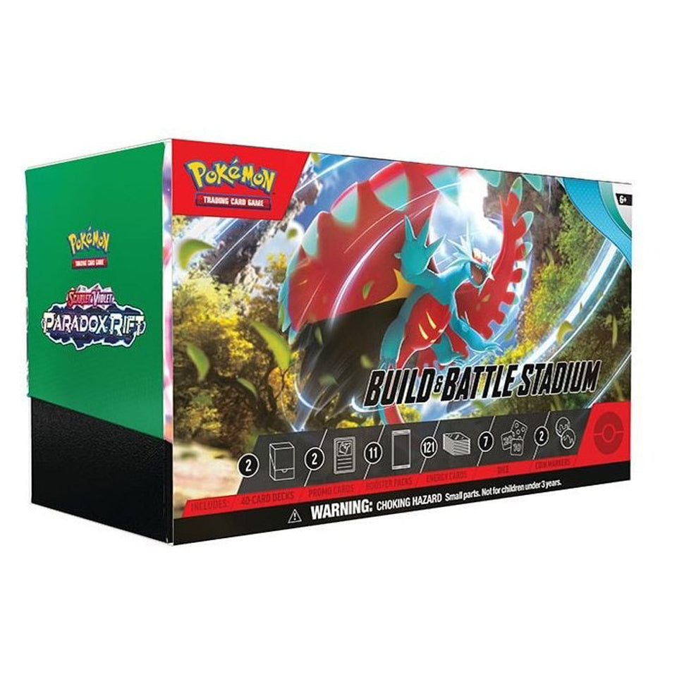 POKÉMON TCG: Scarlet &amp; Violet Paradox Rift Build &amp; Battle Stadium (Español)