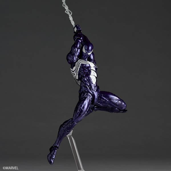 [Preventa] Amazing Yamaguchi / Revoltech: Spider-Man - Symbiote Spider-Man (Purple Ver.) [Kaiyodo]