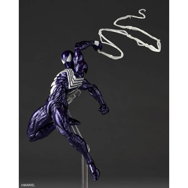[Preventa] Amazing Yamaguchi / Revoltech: Spider-Man - Symbiote Spider-Man (Purple Ver.) [Kaiyodo]