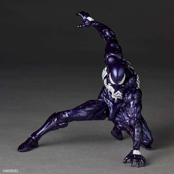 [Preventa] Amazing Yamaguchi / Revoltech: Spider-Man - Symbiote Spider-Man (Purple Ver.) [Kaiyodo]