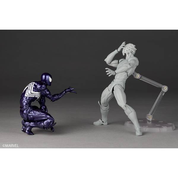 [Preventa] Amazing Yamaguchi / Revoltech: Spider-Man - Symbiote Spider-Man (Purple Ver.) [Kaiyodo]