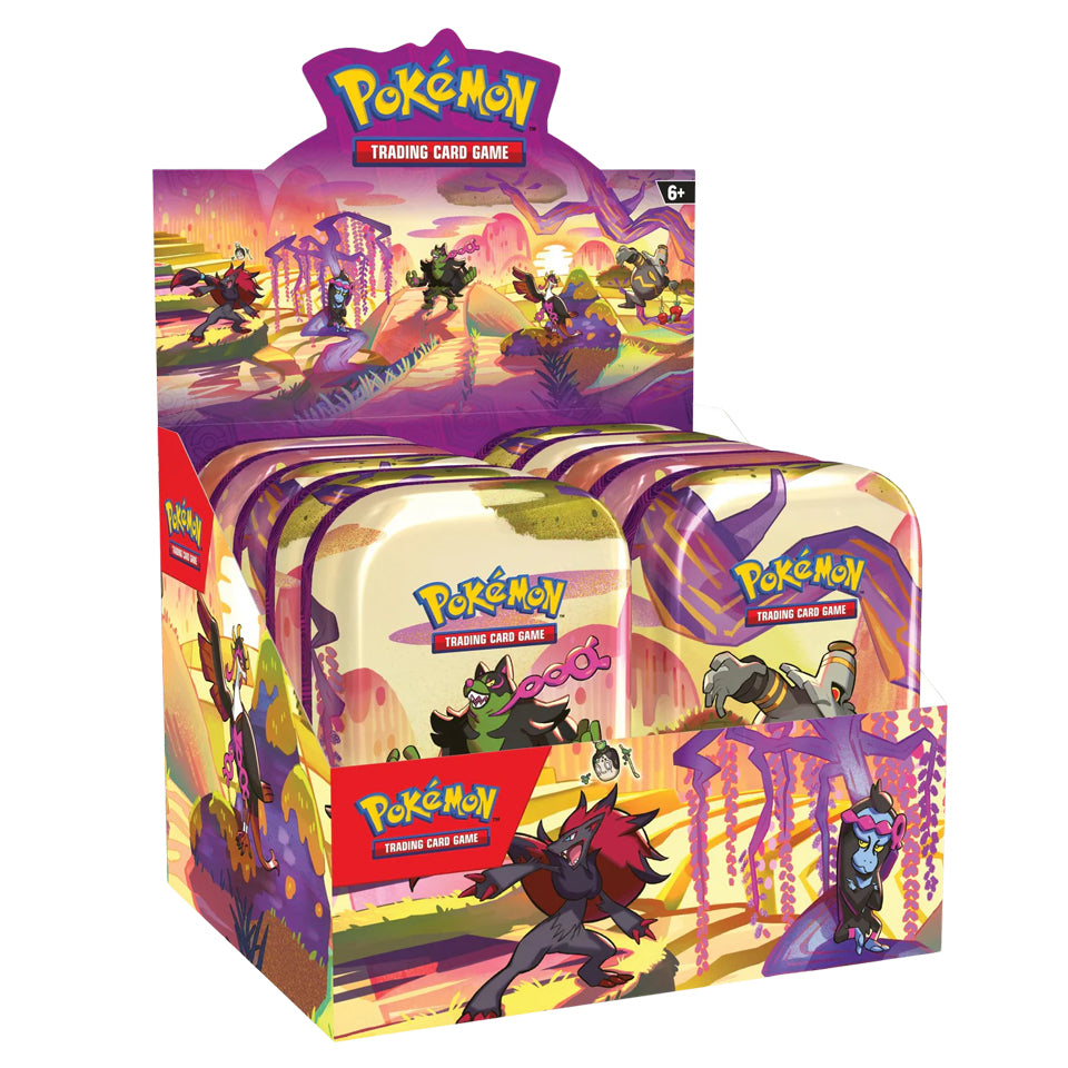 Pokémon – Scarlet &amp; Violet 6.5  Shrouded Fable Mini Tin (Español-Inglés)