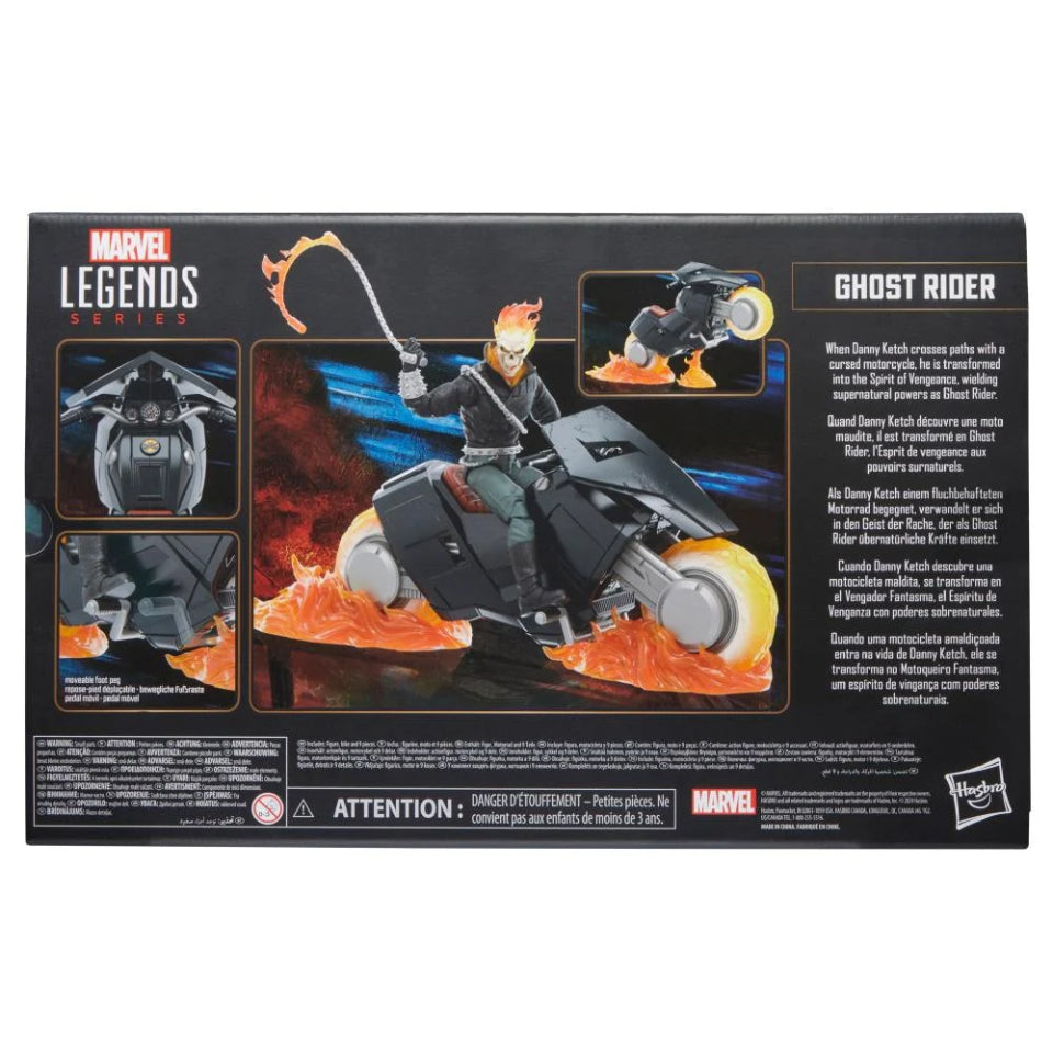 Marvel Legends Series Ghost Rider (Danny Ketch) with Motorcycle Action Figure