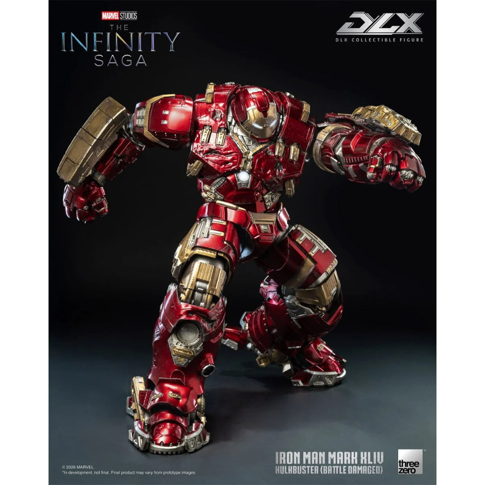 [Preventa]  Marvel Studios: The Infinity Saga Iron Man Mark 44 Hulkbuster Battle Damaged DLX Threezero