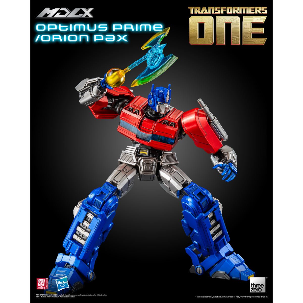 [Preventa] Transformers One Optimus Prime/Orion Pax MDLX Action Figure Threezero