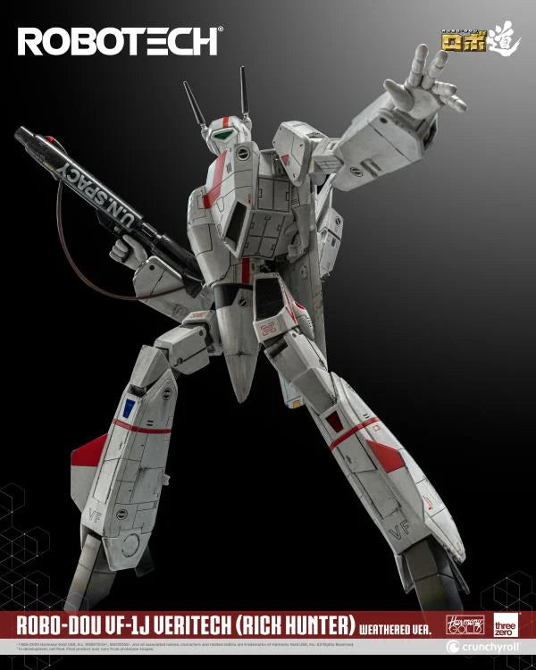 Robotech ROBO-DOU VF-1J Veritech (Rick Hunter Weathered Ver.) Exclusive Edition Three Zero