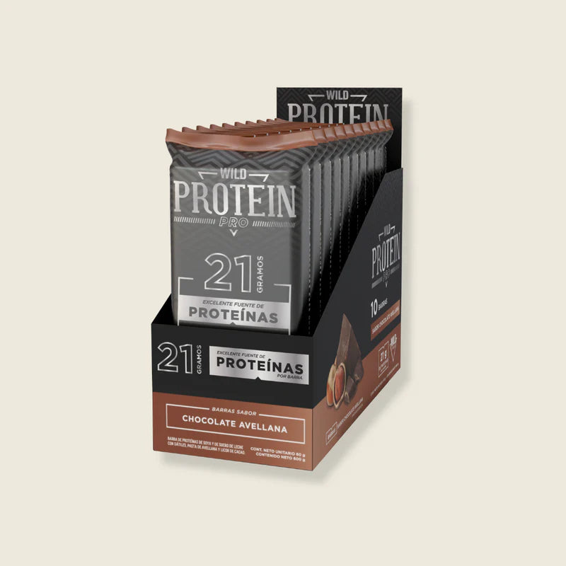 Wild Protein Pro Avellana 10 unidades