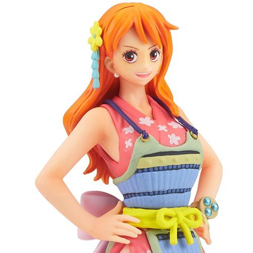 One Piece Nami The Grandline Lady Wanokuni Vol. 8 DXF Statue