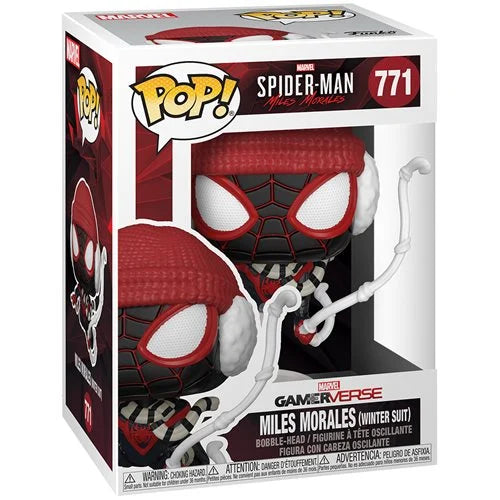 Spider-Man Miles Morales Game Winter Suit Pop! 771