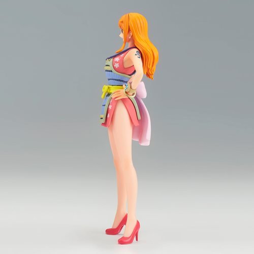 One Piece Nami The Grandline Lady Wanokuni Vol. 8 DXF Statue