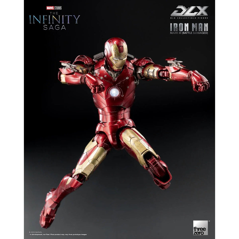 [Preventa] The Infinity Saga Iron Man Mark 3 (Battle Damaged) DLX Action Figure