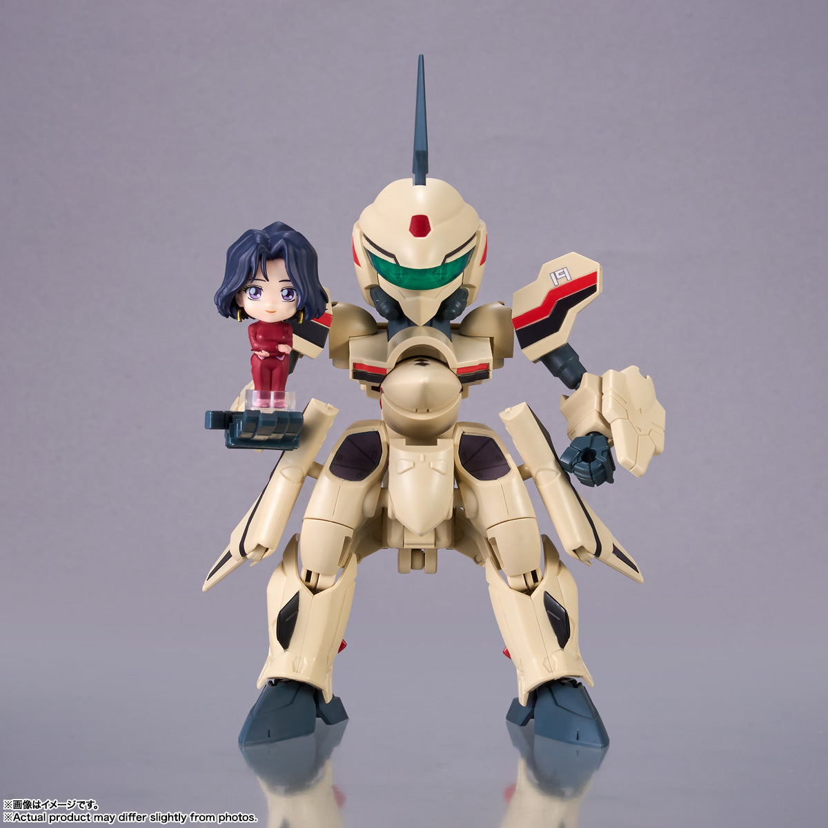 Macross Plus Myung Fang Lone &amp; YF-19 Isamu Dyson Machine TINY SESSION