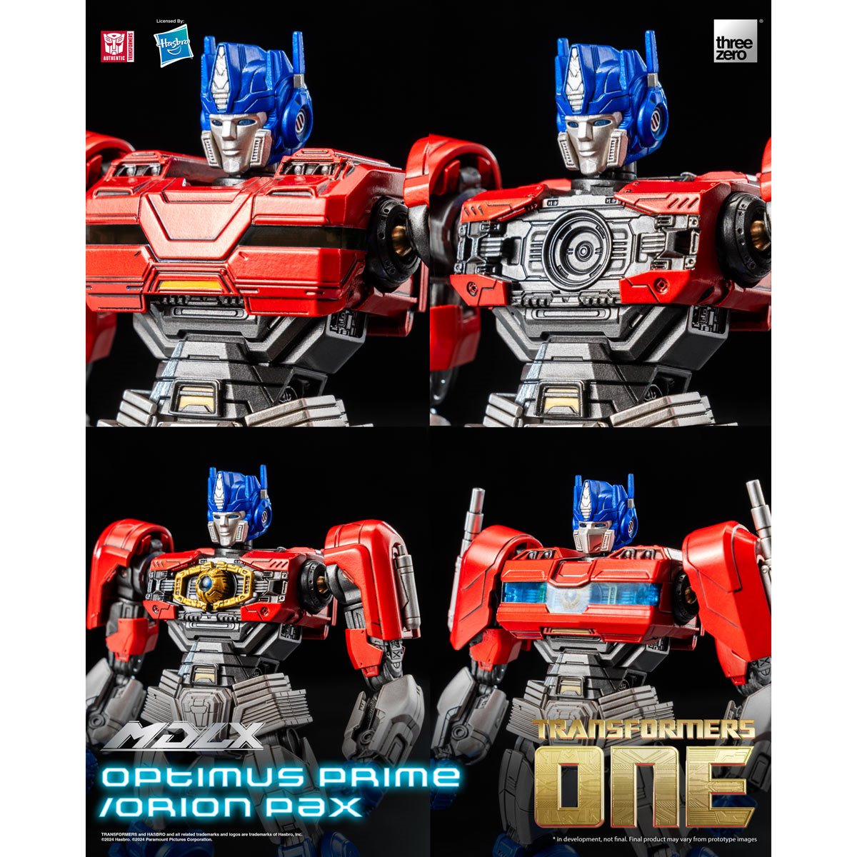 [Preventa] Transformers One Optimus Prime/Orion Pax MDLX Action Figure Threezero