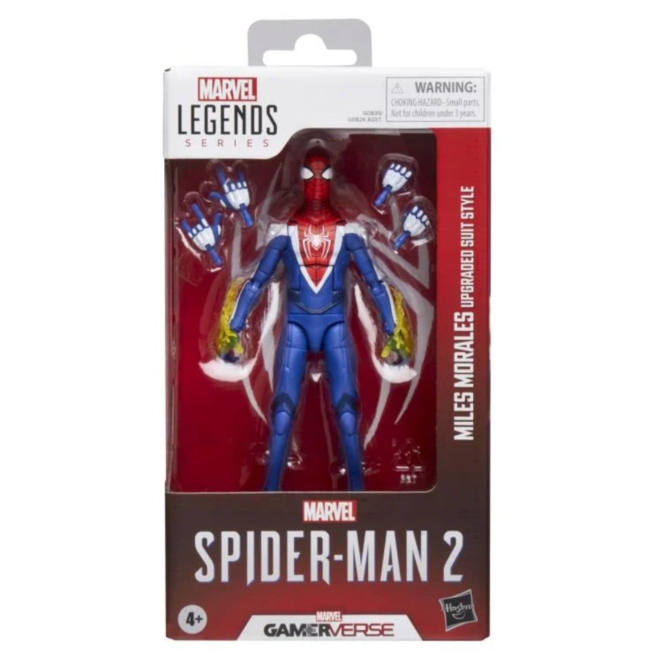 Gamerverse Miles Morales (Upgraded Suit Style) Marvel Legends