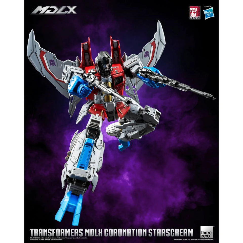 [Preventa] Transformers Coronation Starscream MDLX THREE ZERO