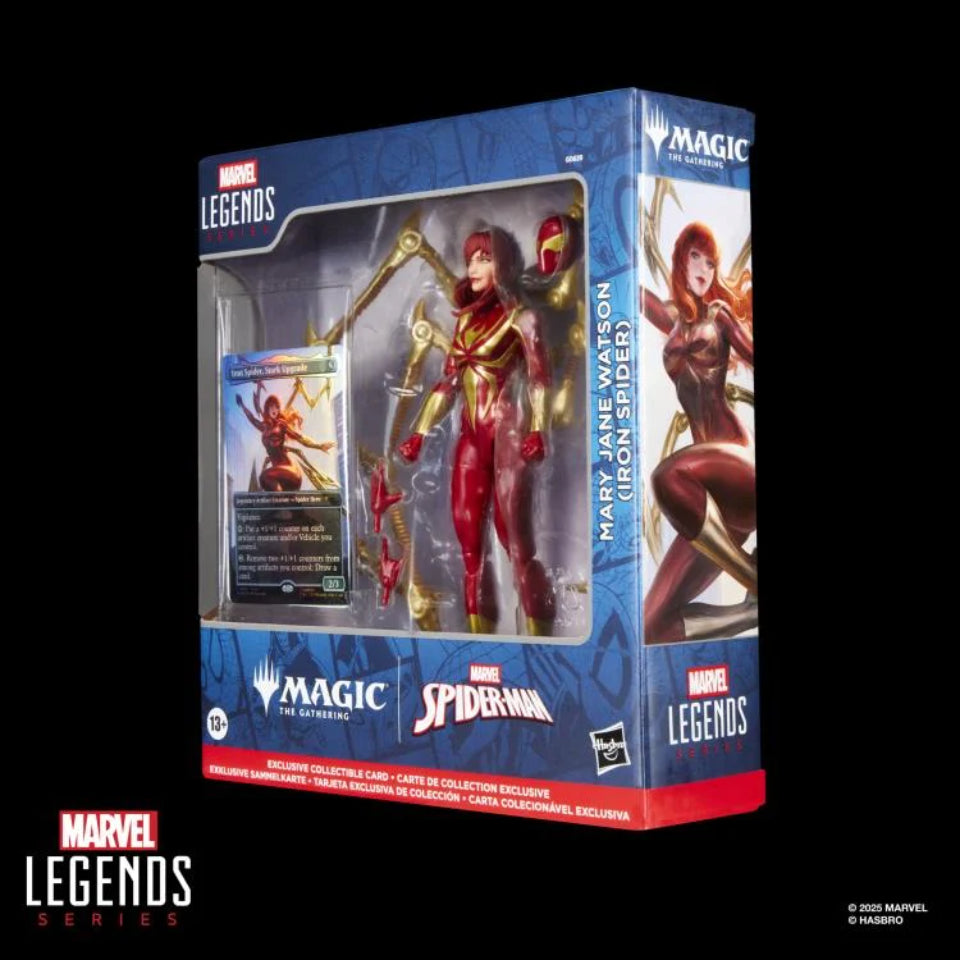 [Preventa] Marvel Legends Mary Jane Watson (Iron Spider) Action Figure with Exclusive Magic: The Gathering Card