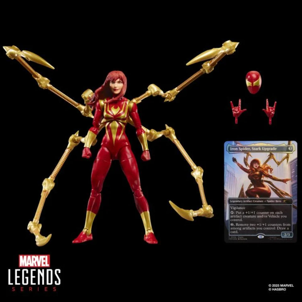 [Preventa] Marvel Legends Mary Jane Watson (Iron Spider) Action Figure with Exclusive Magic: The Gathering Card
