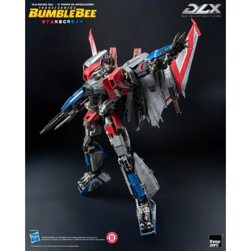 [Preventa]  Transformers: Bumblebee DLX Scale Collectible Series Starscream Action Figure Three Zero