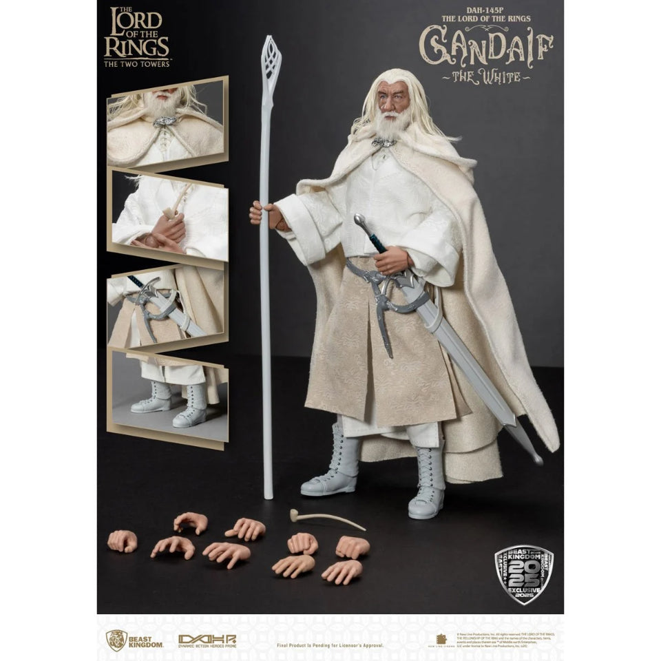 [Preventa] The Lord of the Rings Gandalf the White Dynamic 8-Ction Heroes Action Figure