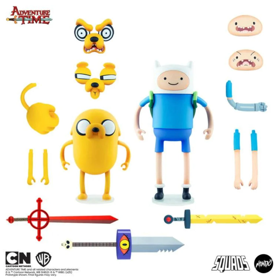[Preventa] Mondo Adventure Time Squads Jake and Finn