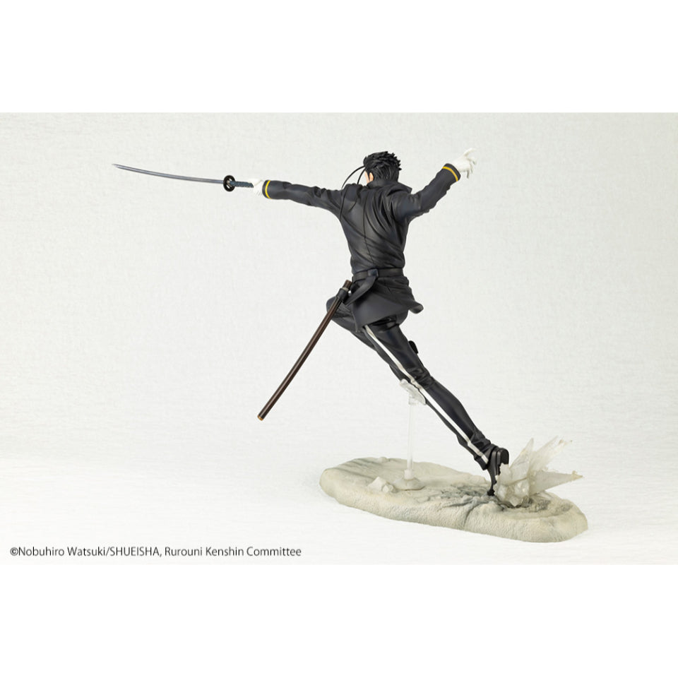 [Preventa] Rurouni Kenshin: Meiji Swordsman Romantic Story ArtFX J Hajime Saito 1/8 Scale Figure