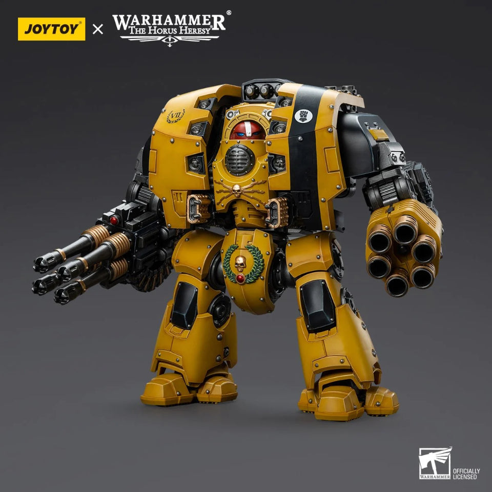 [Preventa] Joy Toy Warhammer 40,000 Imperial Fists Leviathan Dreadnought Cyclonic Melta Lance and Storm Cannon 1:18 Action Figure