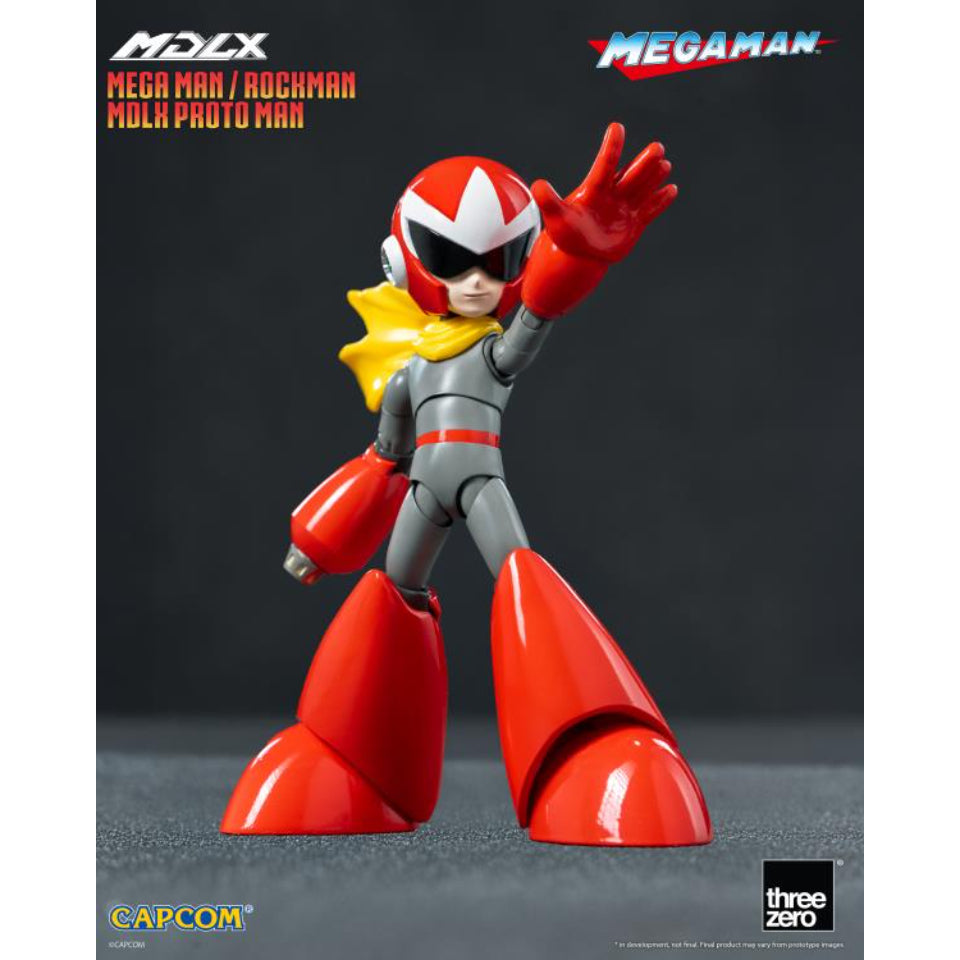 [Preventa] Mega Man MDLX Proto Man Action Figure THREE ZERO