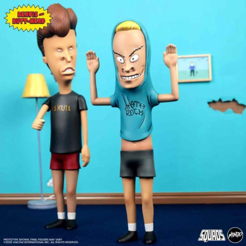 [Preventa] Beavis &amp; Butt-Head Beavis &amp; Butt-Head Figure Set Mondo