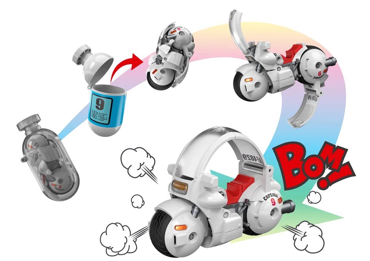 [Preventa] Dragon Ball: Bulma's Bike Hoi-Poi Capsule No.9 CHANGEARTS